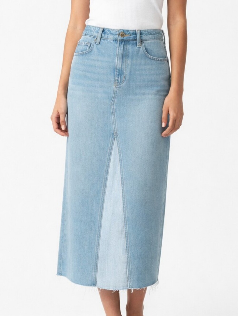 Old Navy Maxi Denim Skirt